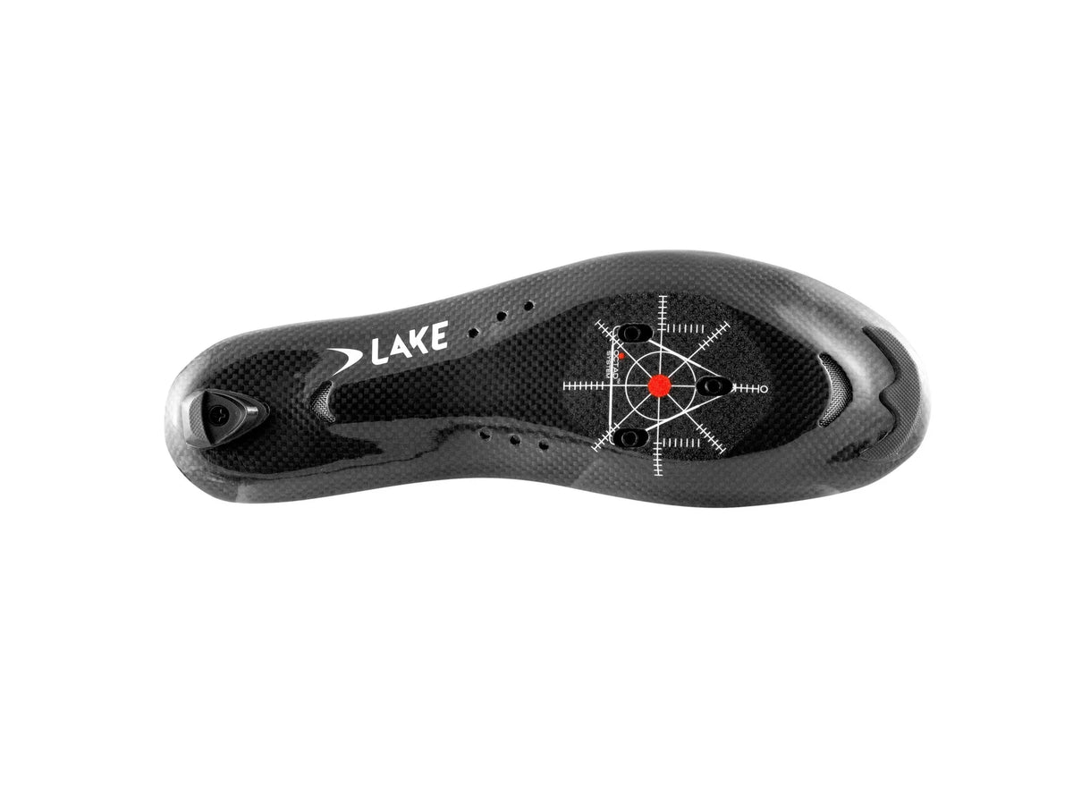 Lake CX302 Road Shoe - Womens - HiViz Yellow-Black