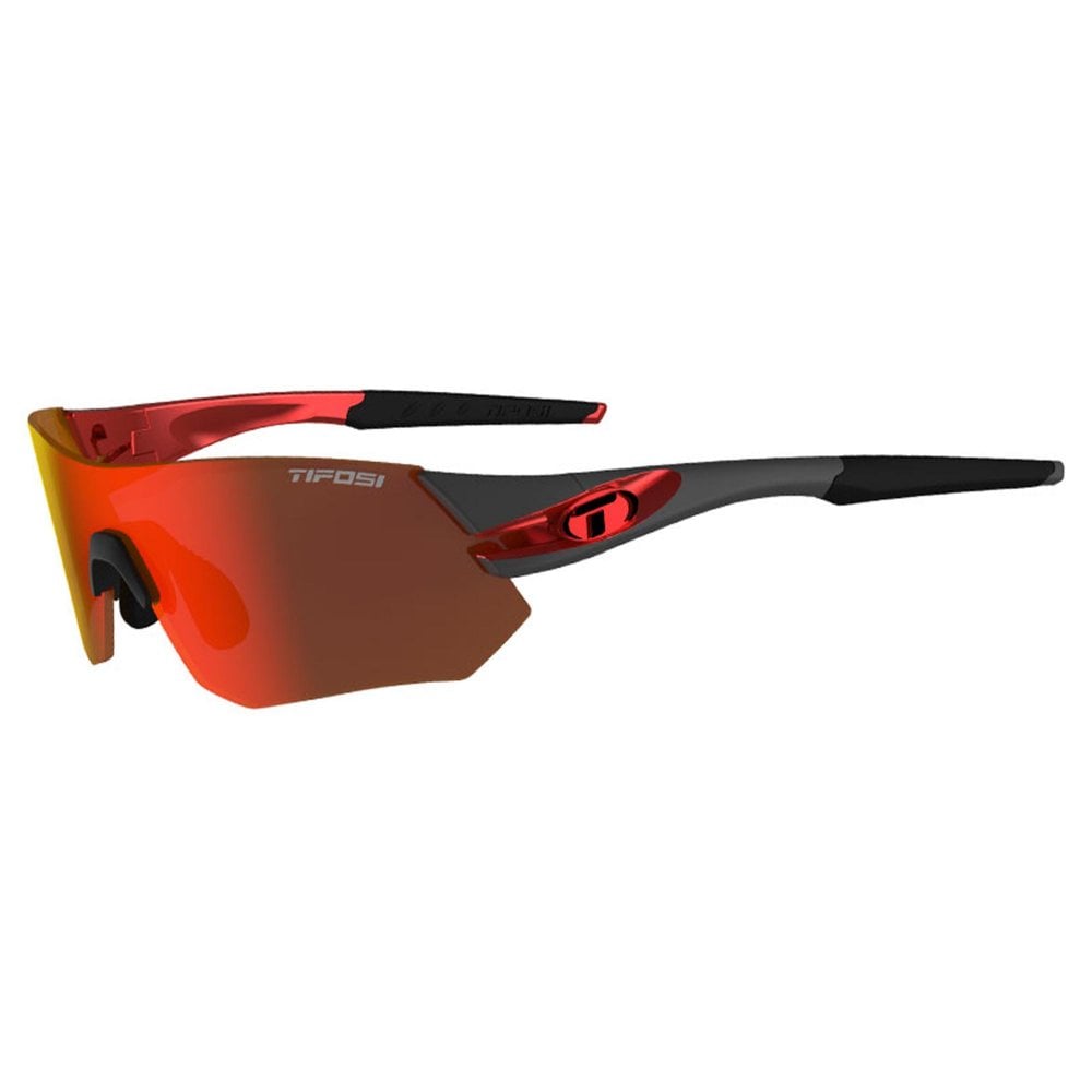 Tifosi Tsali Interchangeable Lens Sunglasses - Gunmetal-Red