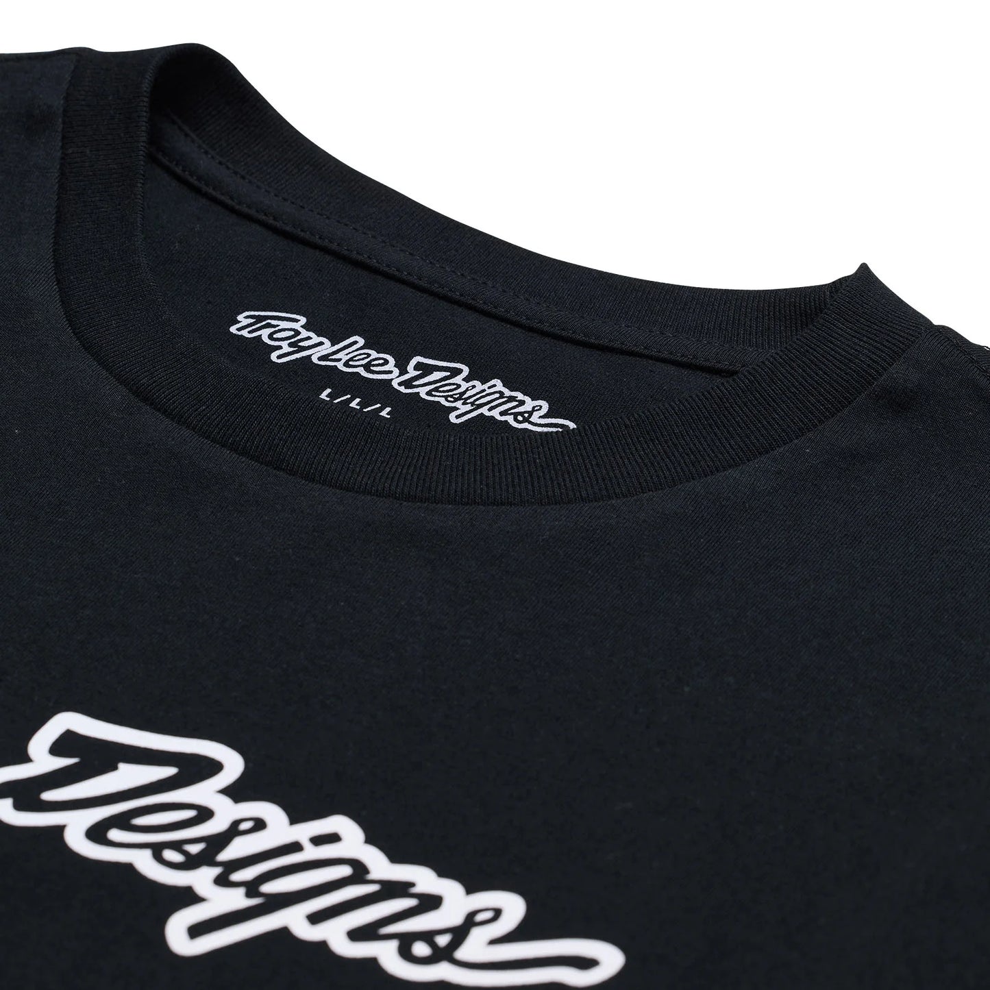 Troy Lee Designs Signature Long Sleeve Tee - Black