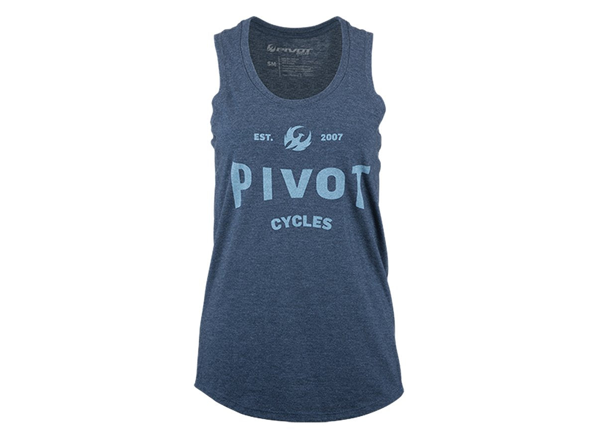 Pivot Phoenix Tank Tee - Womens - Light Blue Light Blue Small