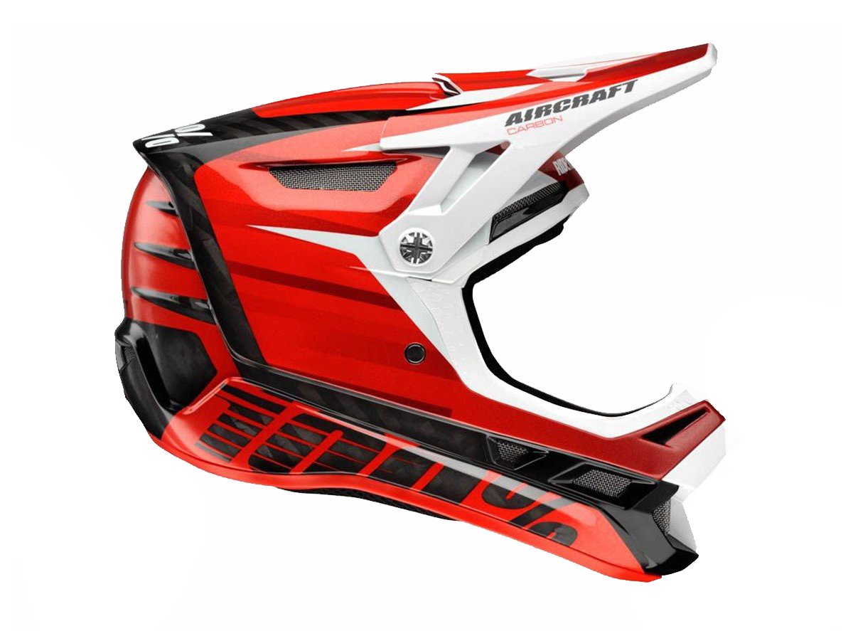 100% Aircraft MIPS DH Full Face Helmet - Dexter Red Dexter Red X-Small
