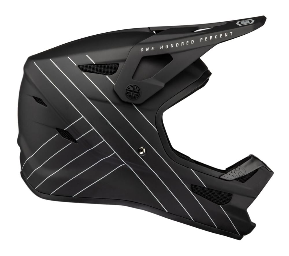 100% Status Helmet - Youth - Black - 2022 Black Small
