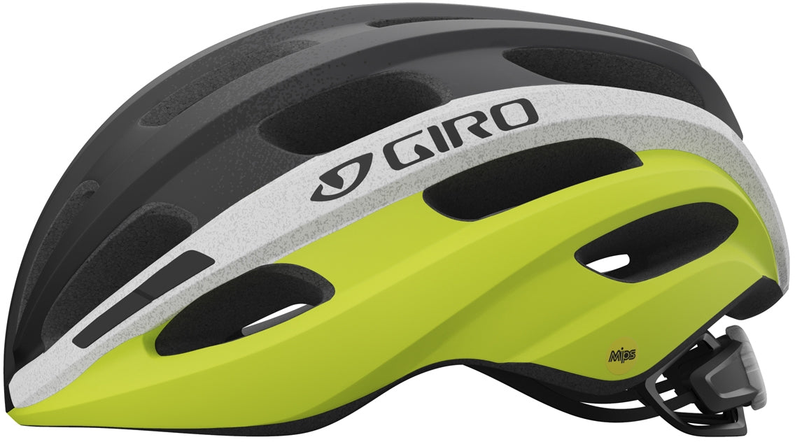 Giro Isode MIPS Road Helmet - Matt Black Fade-Hi-Viz Yellow