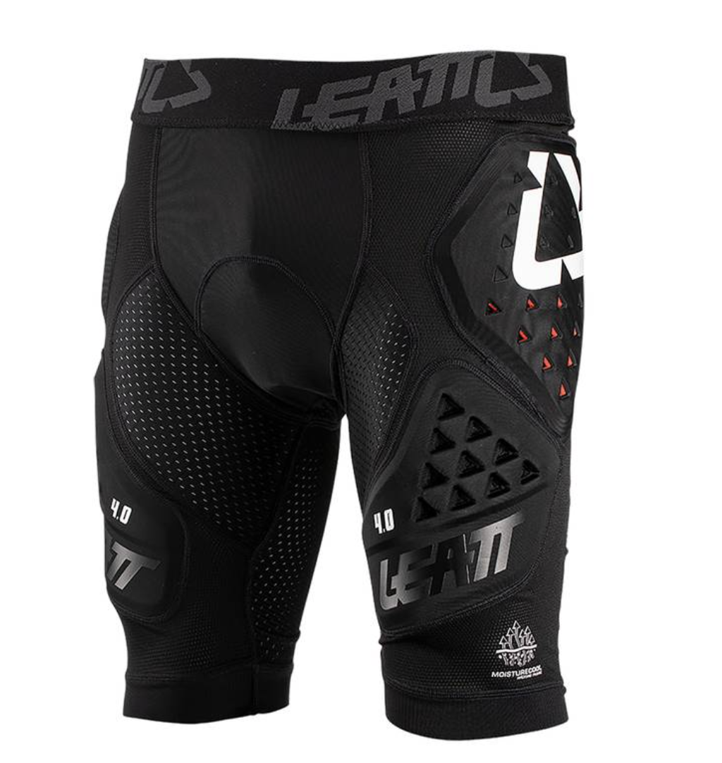 Leatt 3DF 4.0 Impact Short - Black-White