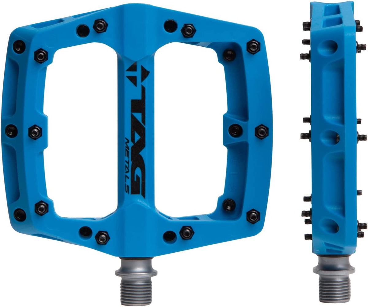 TAG Metals T3 Nylon Pedals - Blue