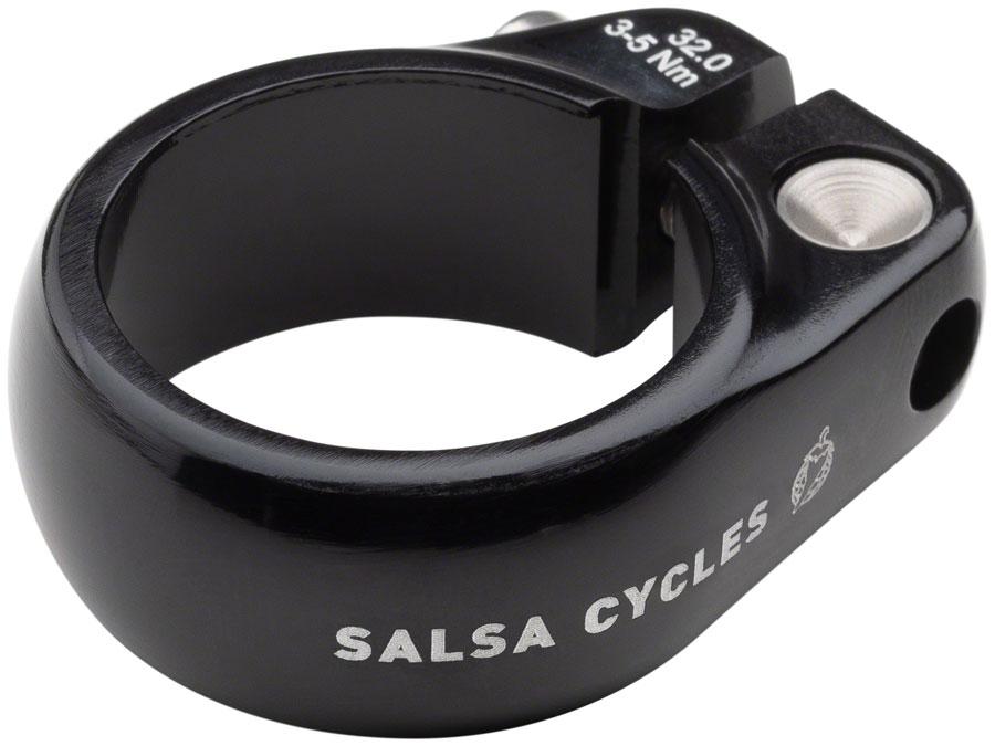 Salsa Lip-Lock Seat Collar - Black - 2020