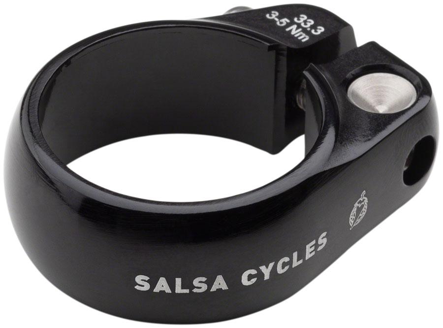 Salsa Lip-Lock Seat Collar - Black - 2020