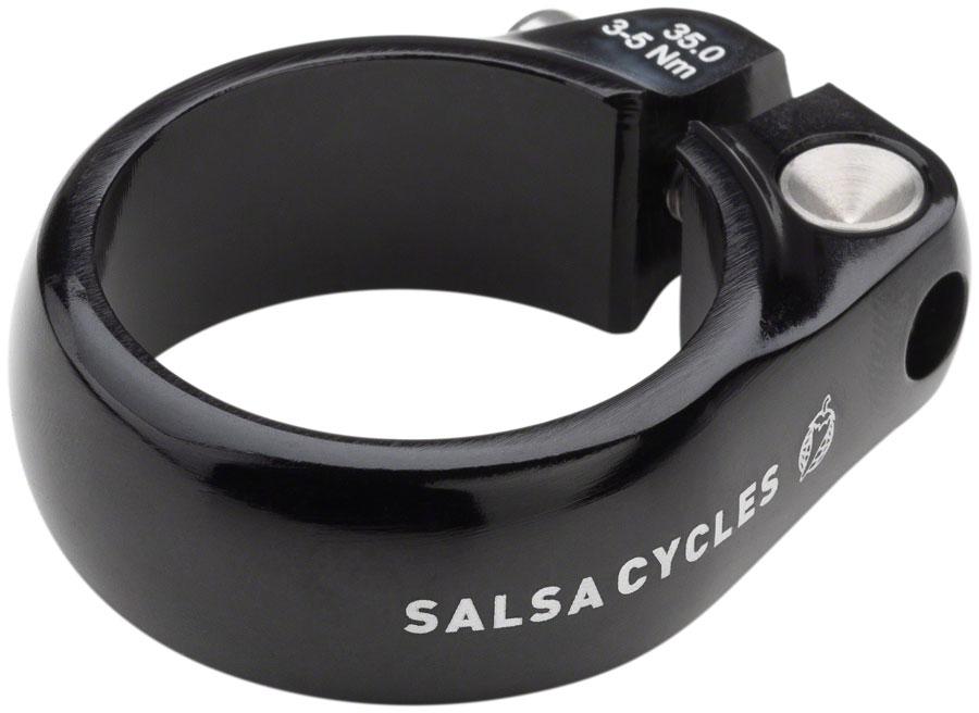 Salsa Lip-Lock Seat Collar - Black - 2020