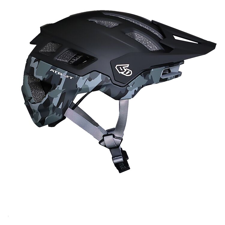 6D Helmets ATB-2T Ascent Trail MTB Helmet - Matt Black Camo Matt Black Camo X-Small/Small