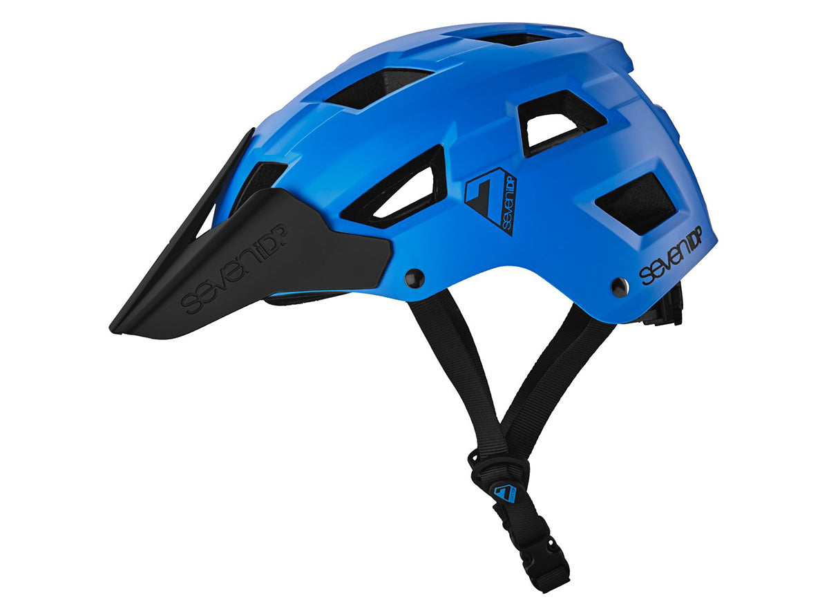7 iDP M5 MTB Helmet - Blue - 2022 Blue Small/Medium