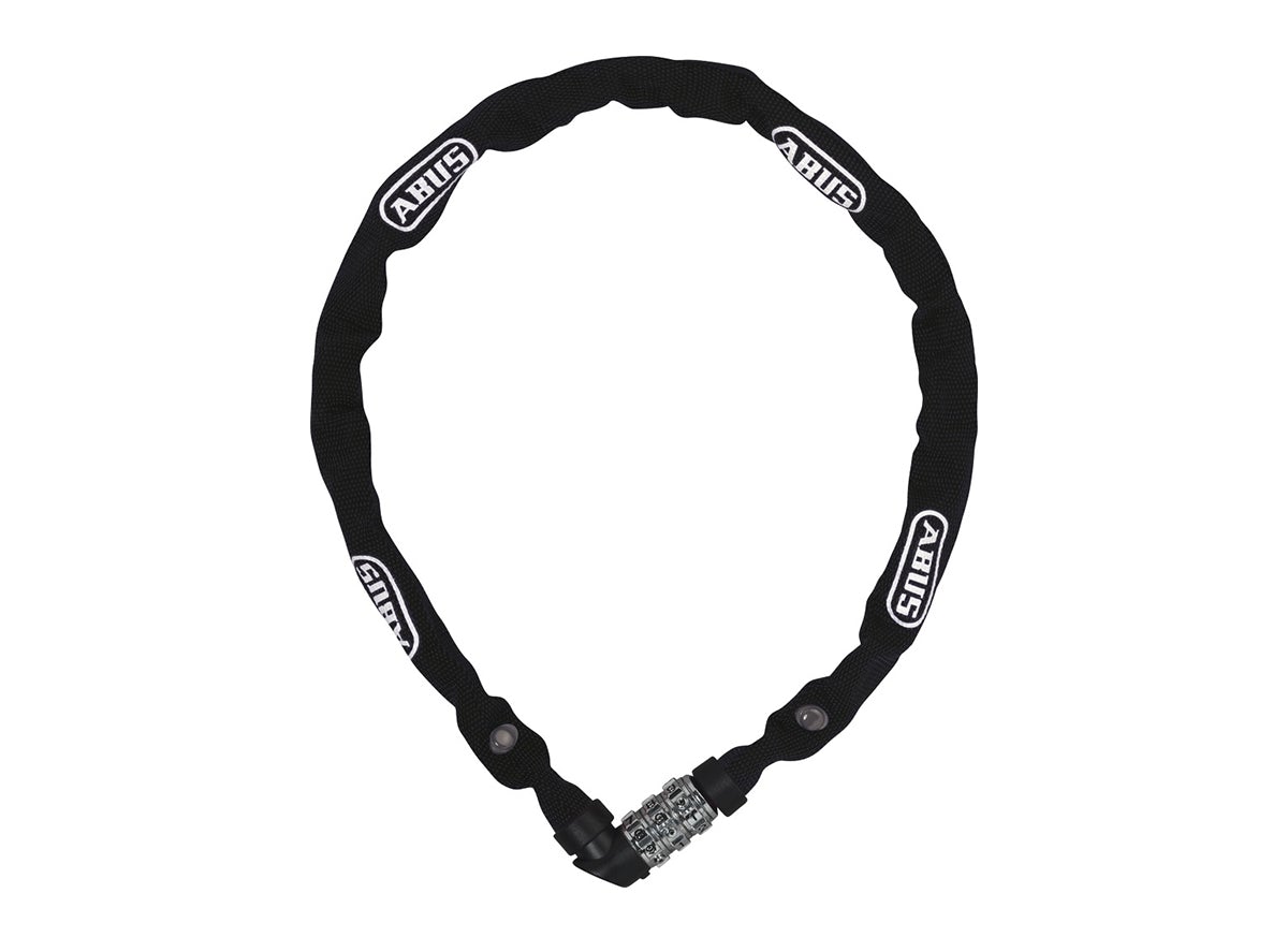 ABUS 1200 Web Chain Lock - Black Black 110cm