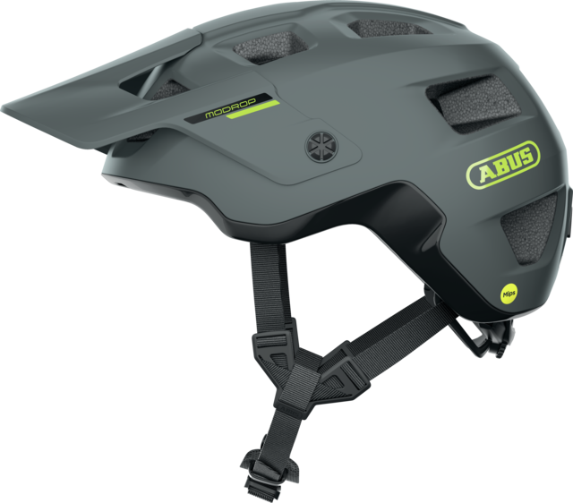 Abus MoDrop MIPS MTB Helmet - Concrete Gray Concrete Gray Small