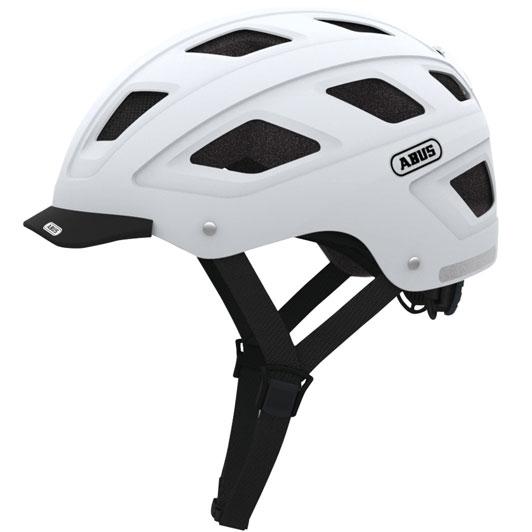 Abus Hyban City Helmet - Polar Matt White Polar Matt White Large - 56-61cms