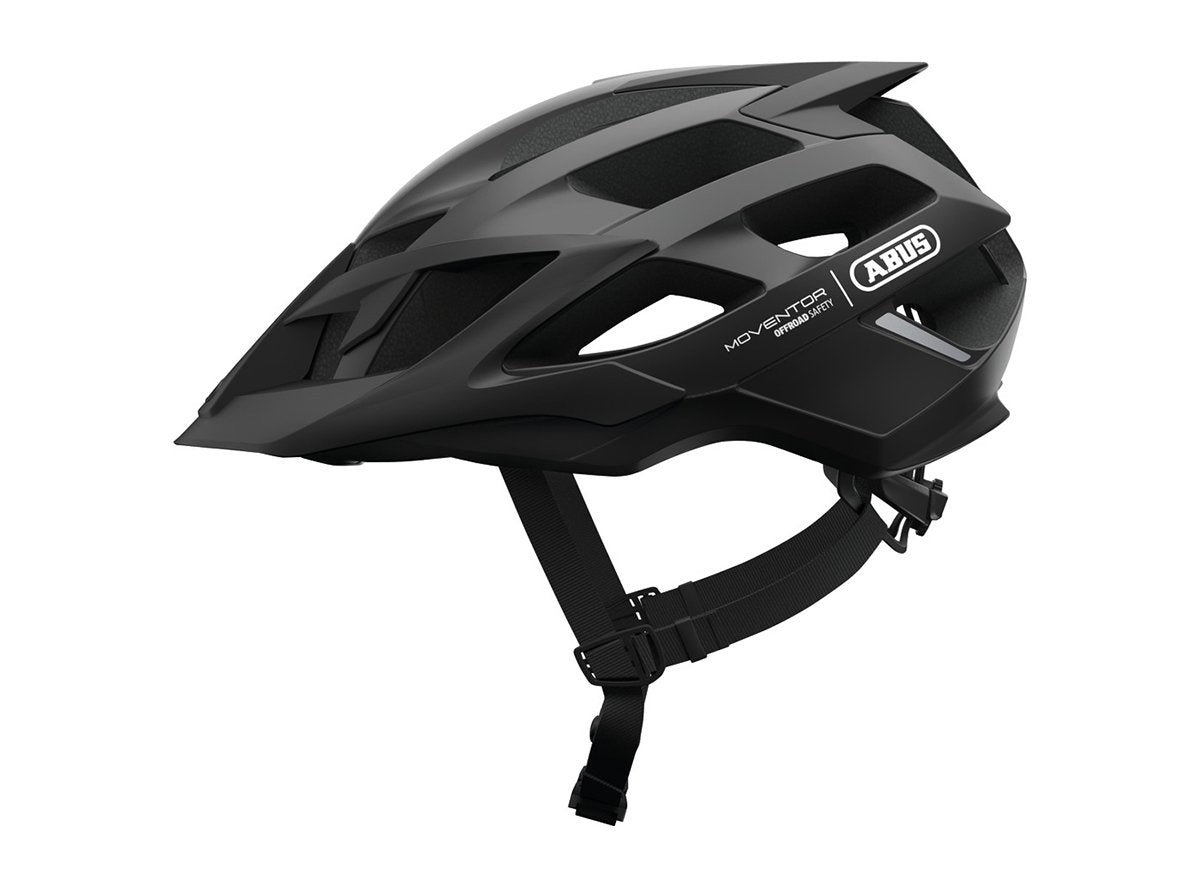 Abus Moventor MTB Helmet - Velvet Black Velvet Black Medium