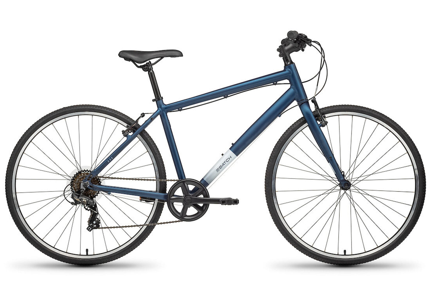 Batch Bicycles 700c Lifestyle Bike - Matt Pitch Blue Matt Pitch Blue X-Small
