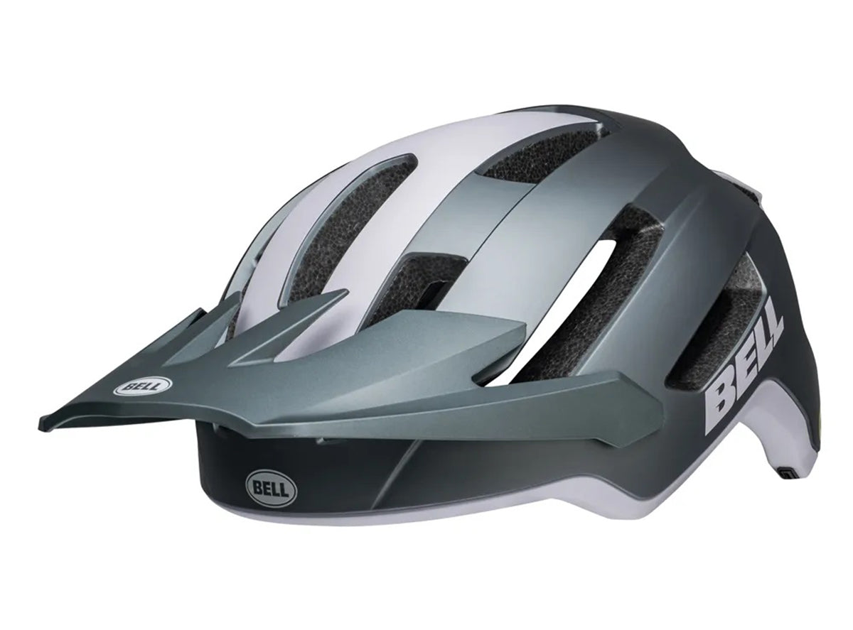 Bell 4Forty Air MIPS MTB Helmet - Matt Light Gray-Nimbus - 2022 Matt Light Gray - Nimbus Small