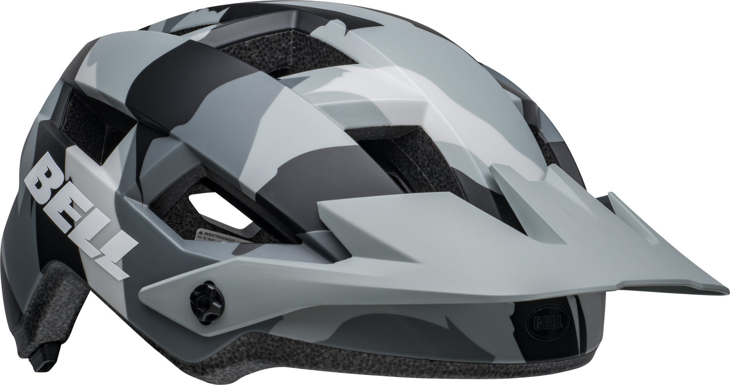 Bell Spark 2 MIPS MTB Helmet - Matt Gray Camo - 2022 Matt Gray Camo Small/Medium