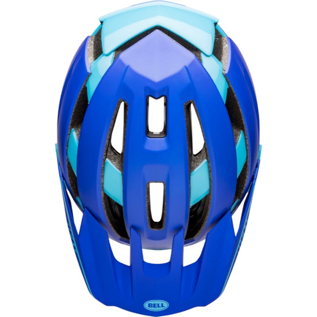 Bell Super Air R Spherical Full Face Helmet - Matt Gloss Blues