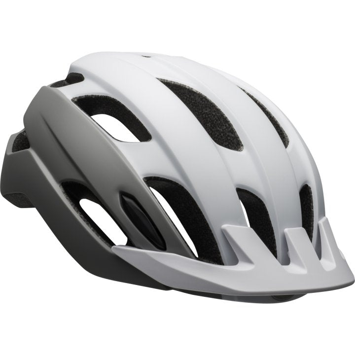 Bell Trace Road/XC Helmet - Matt White-Silver - 2022 Matt White - Silver Small/Medium