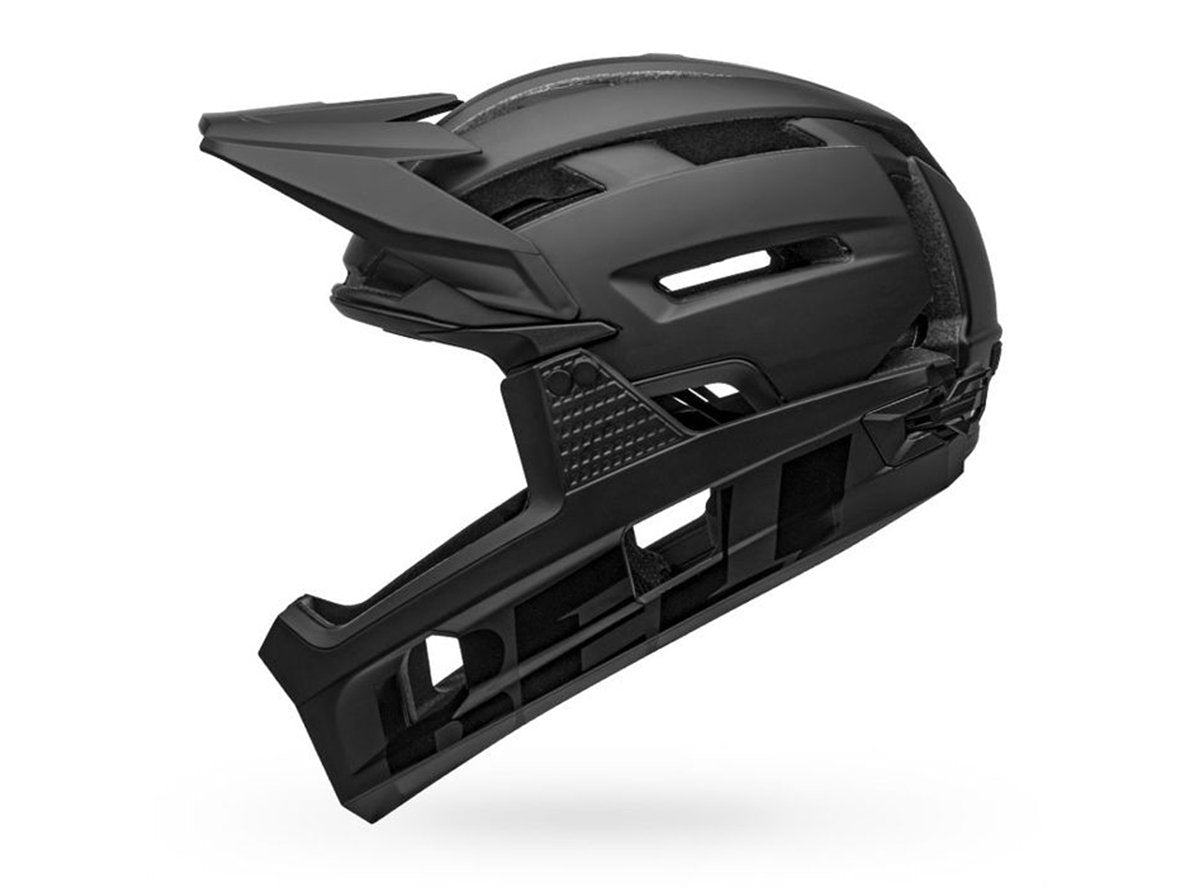 Bell Super Air R Spherical Full Face Helmet - Matt Gloss Black
