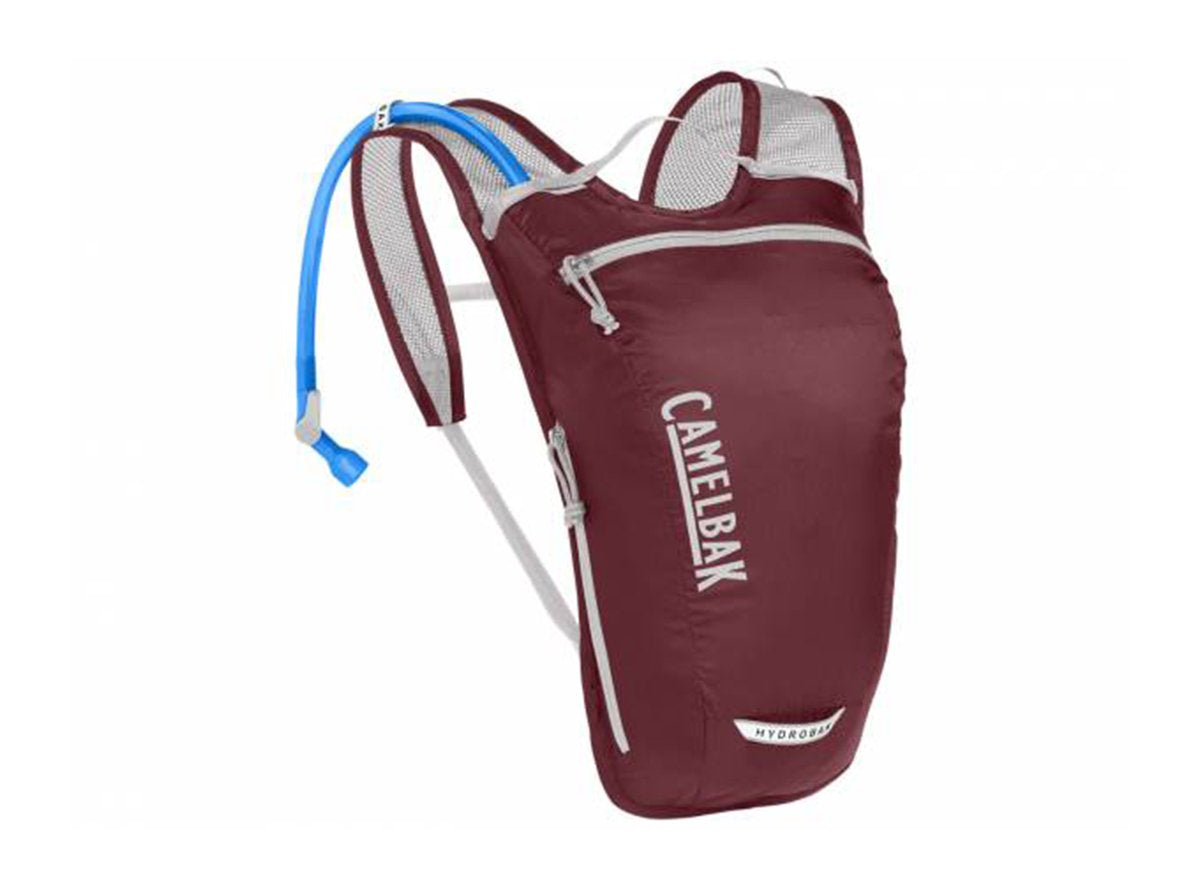 Camelbak Hydrobak Light Hydration Pack - Womens - Burgundy-Silver - 2021 Burgundy - Silver 1.5L - 50oz Hydration Capacity