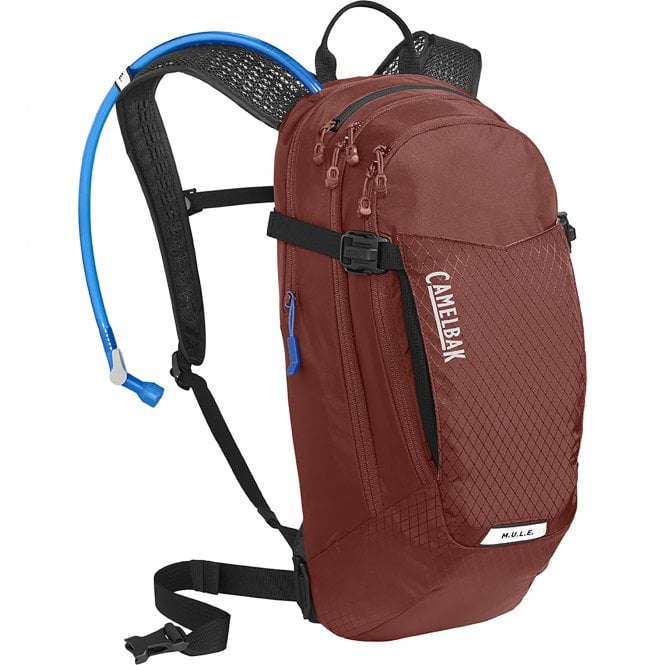 Camelbak M.U.L.E. 12 Hydration Pack - Fired Brick-Black - 2022 Fired Brick - Black
