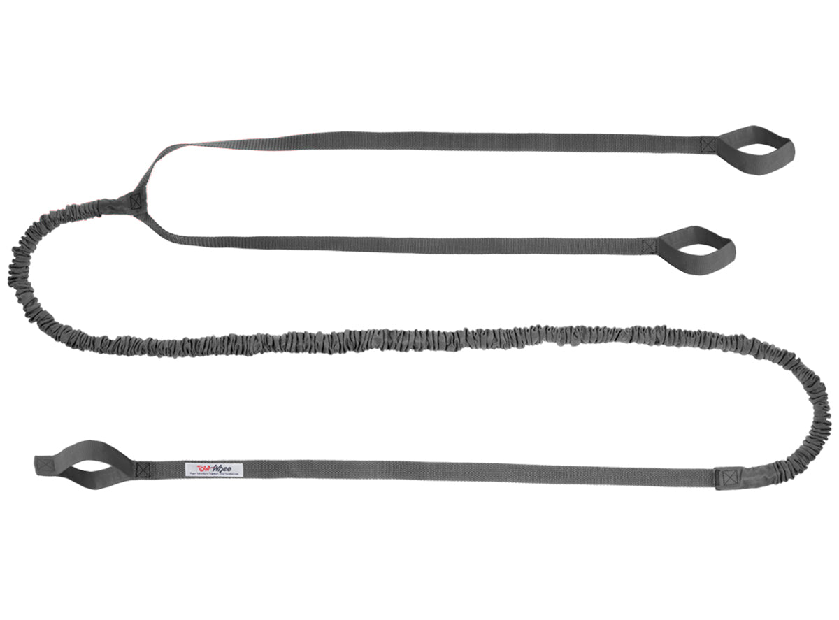 TowWhee MoTowWhee Adventure Tow Strap - Heavy/Motorcycle Tune - Black Black