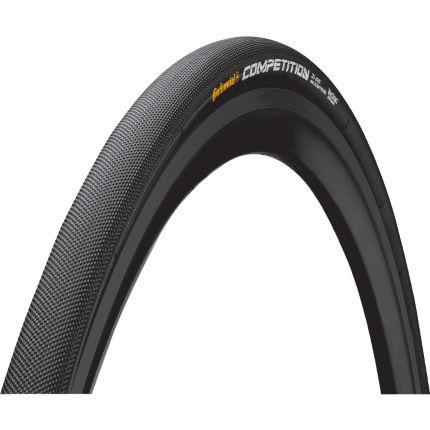 Continental Competition 28" Tubular Folding Road Tire Black 19c Black Chili