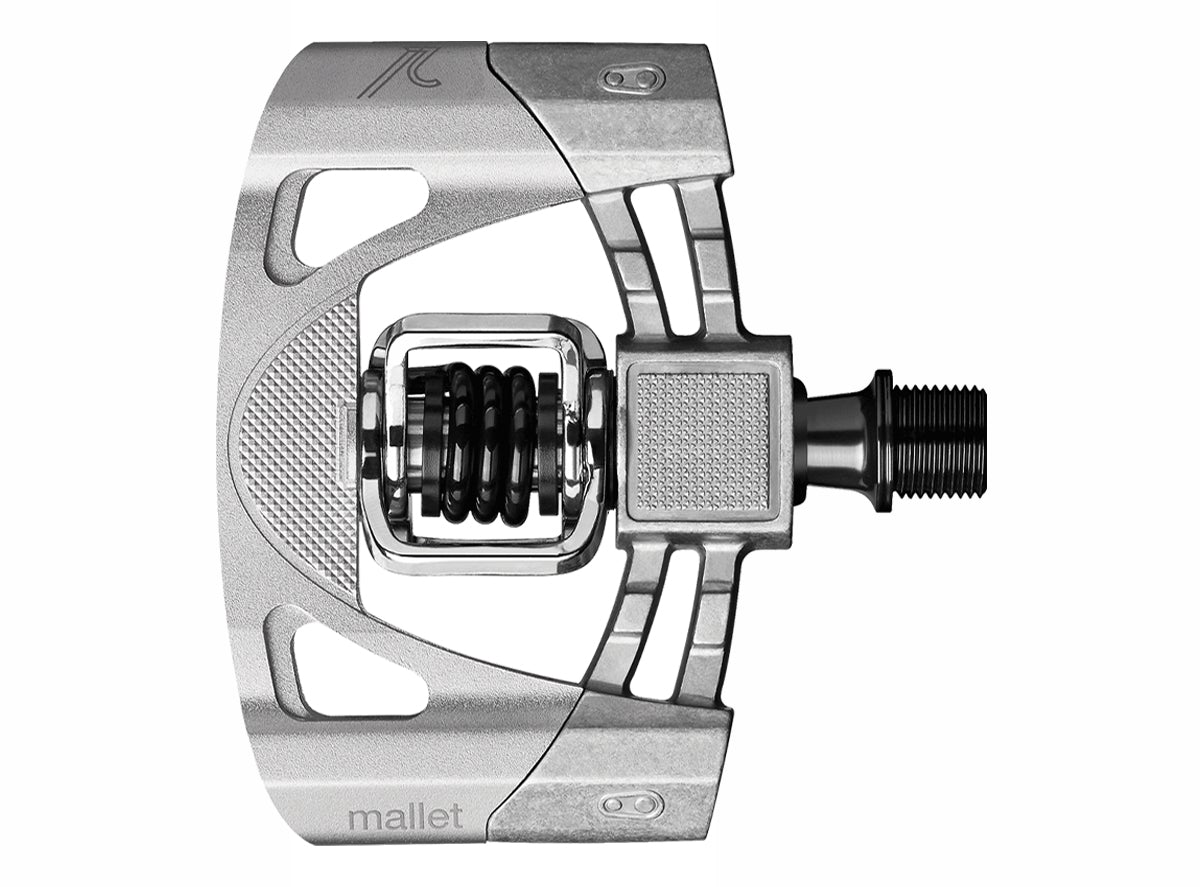Crank Brothers Mallet 2 MTB Pedals - Silver Silver