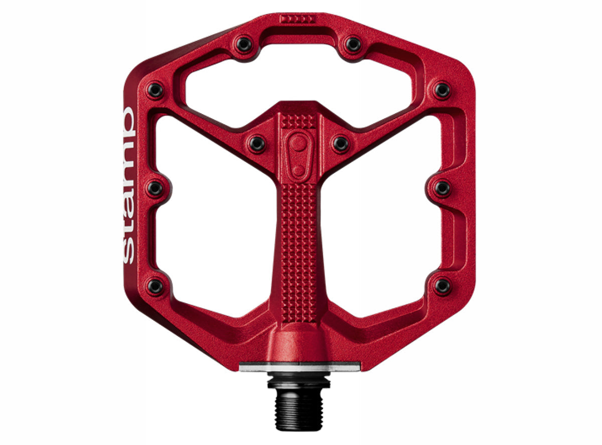 Crank Brothers Stamp 7 Small Platform Pedals - Red Red