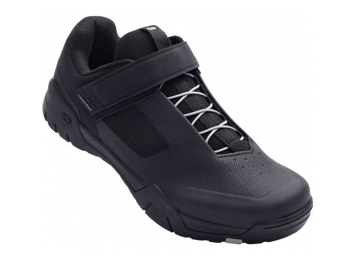 Crank Brothers Mallet E Speedlace MTB Shoe - Black-Silver-Black Black - Silver - Black US 5