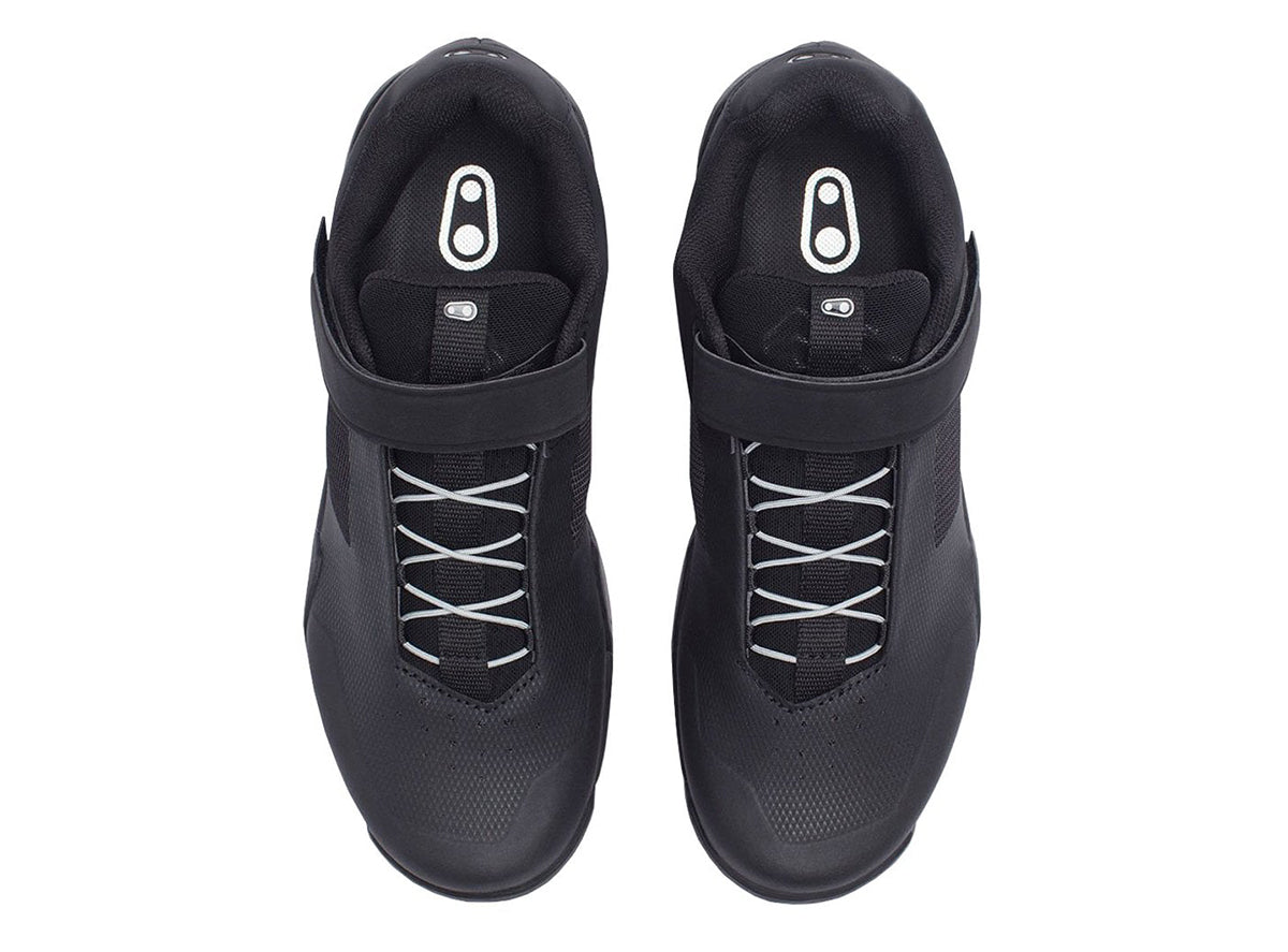 Crank Brothers Mallet E Speedlace MTB Shoe - Black-Silver-Black