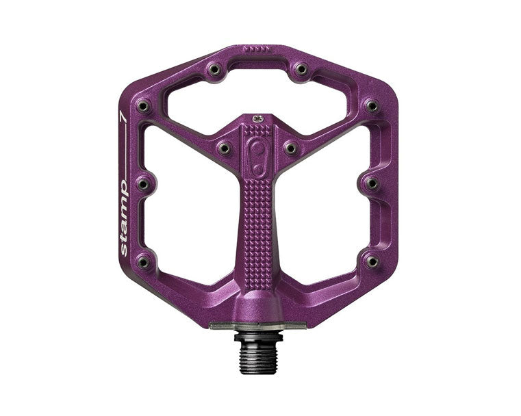 Crank Brothers Stamp 7 Small Platform Pedals - Purple Purple