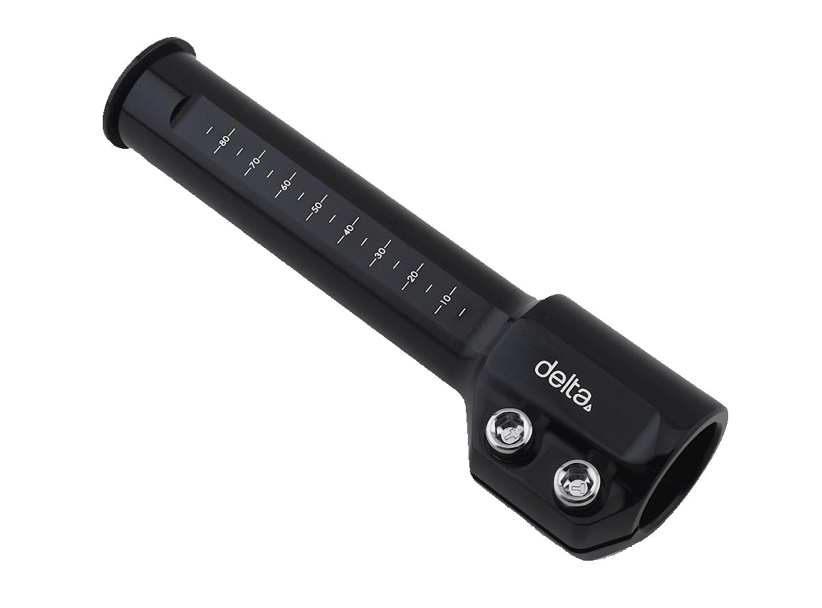 Delta Stem Raiser Pro - Black Black 4.6" Rise - 1.1/8"