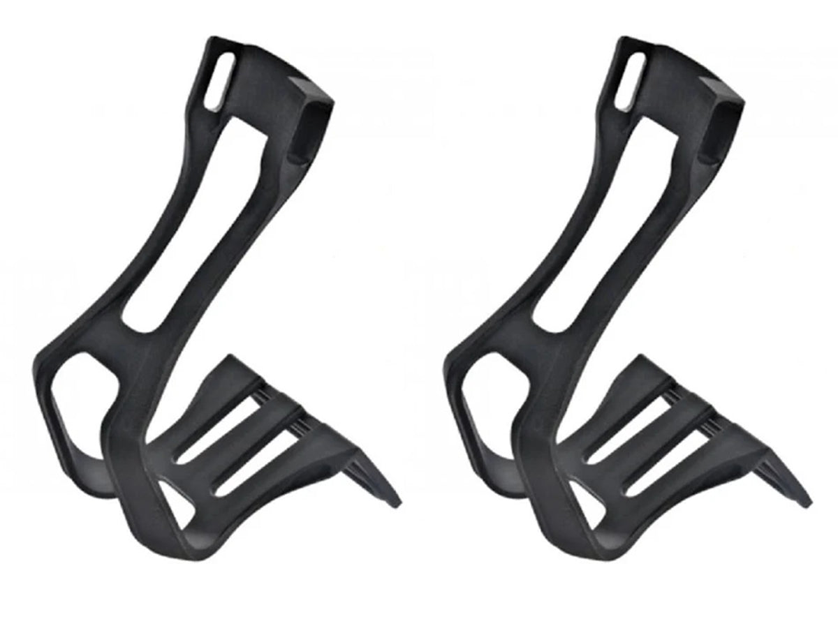 EVO Nylon Toe Clips Black