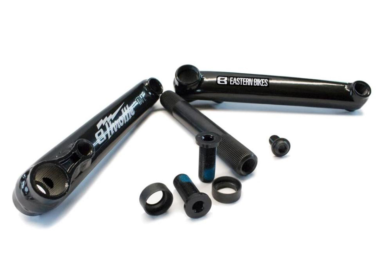 Eastern Throttle BMX Cranks - Gloss Black Gloss Black 170mm 48 Spline
