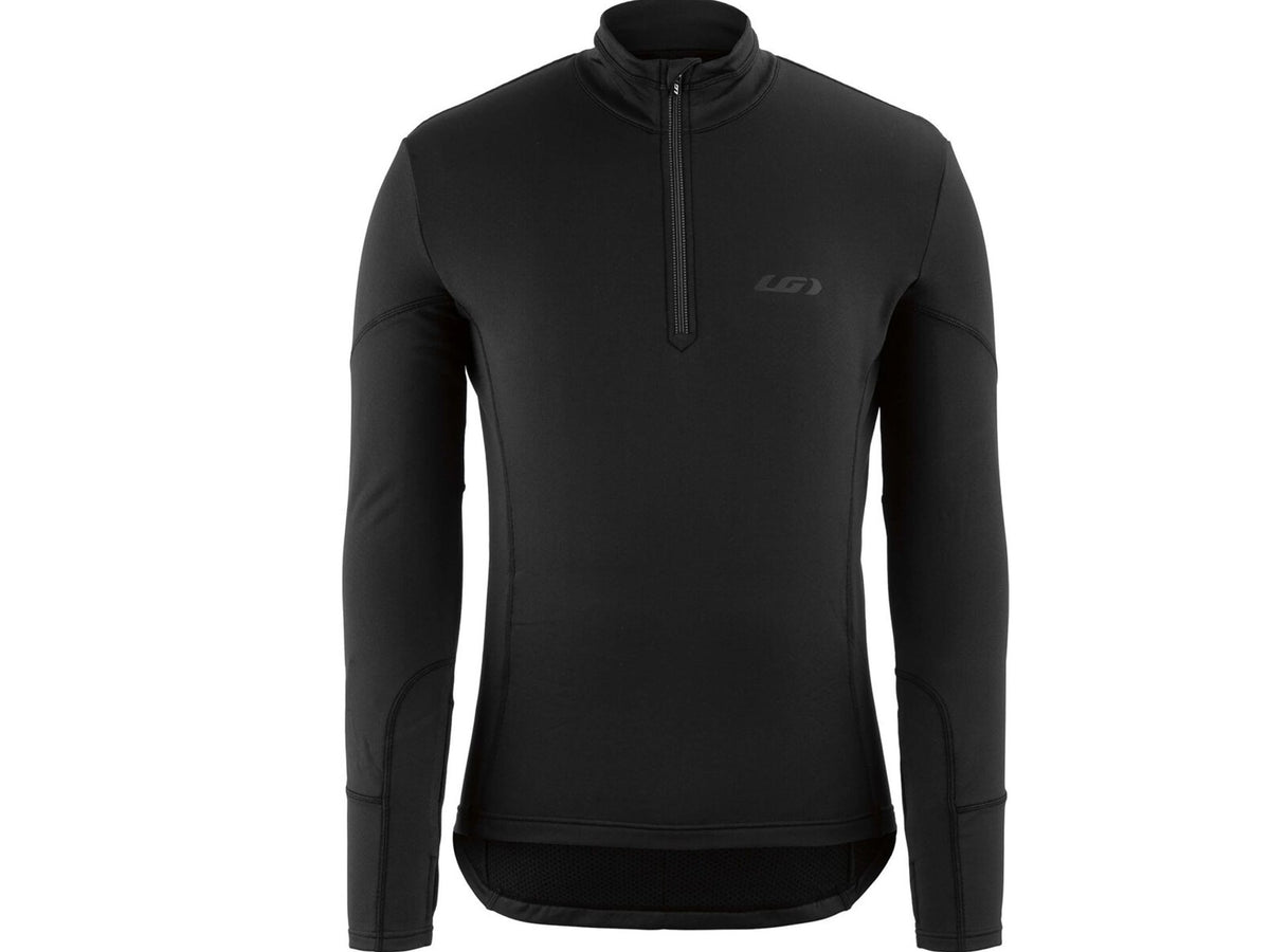 Louis Garneau Edge 2 Long Sleeve Road Jersey - Black Black Small