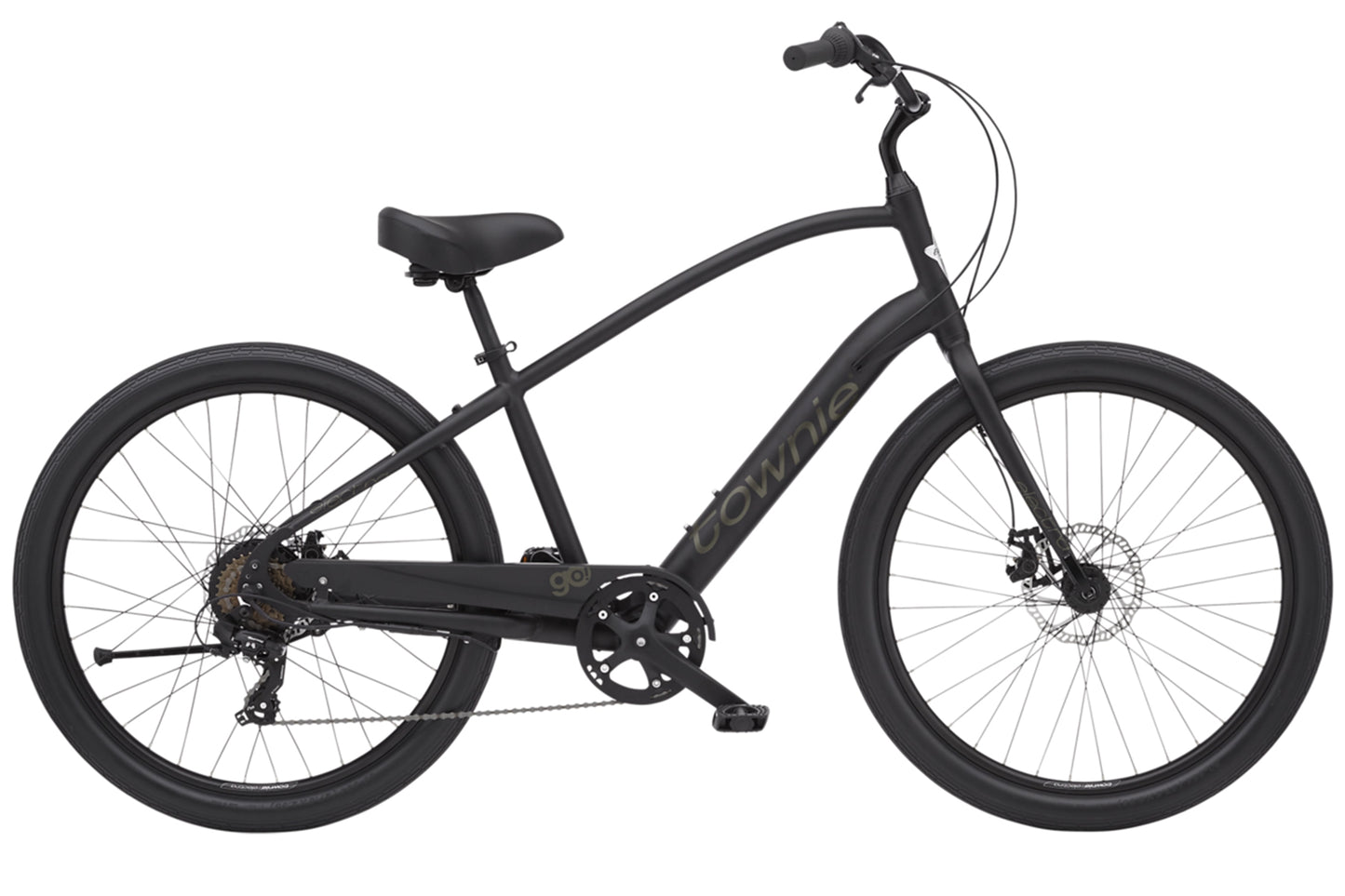 Electra Townie Go! 7D Step-Over - Matt Black - 2022 Matt Black Medium