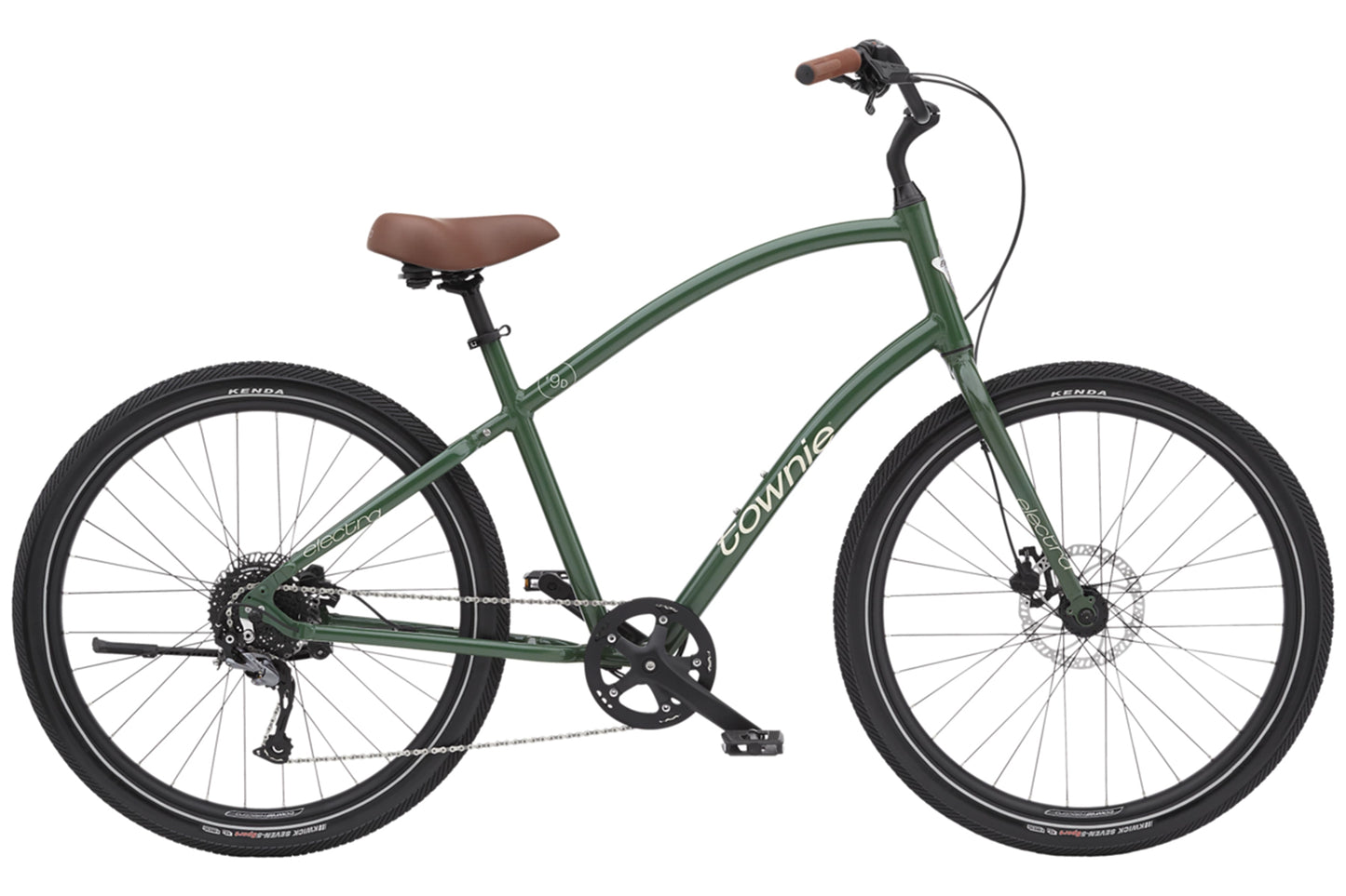 Electra Townie Path 9D 27.5 Step-Over Bike - Pine - 2022 Pine 51.5cm (20") - Medium