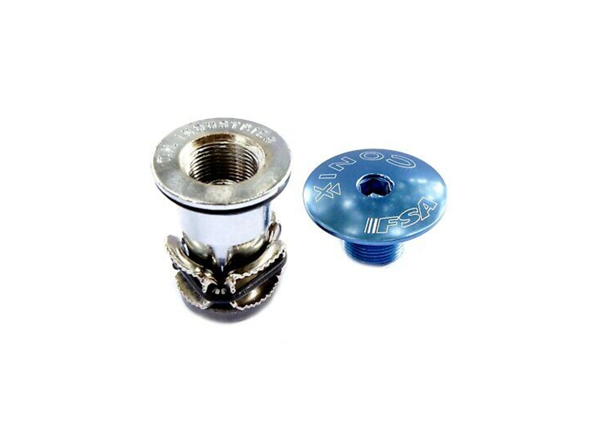 FSA Conix Threadless Headset Insert Blue