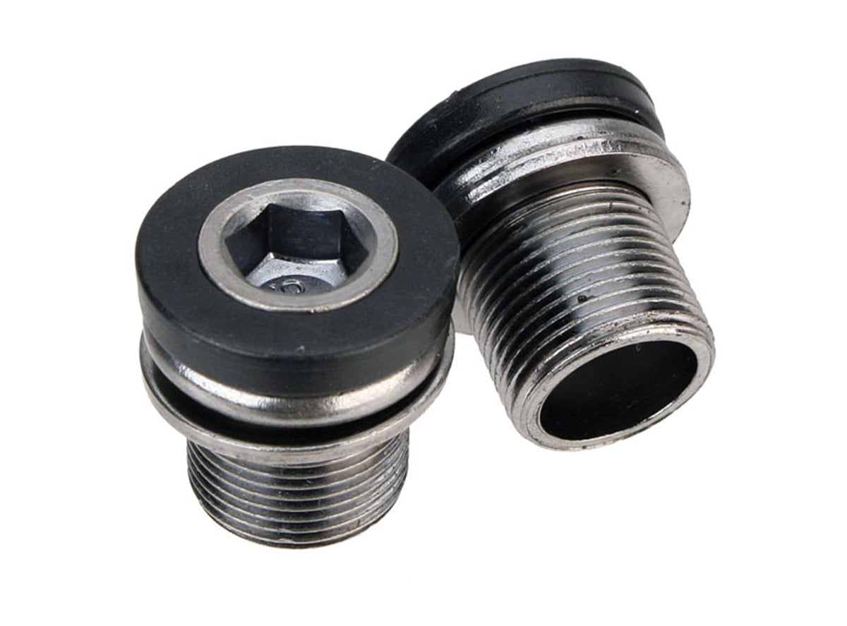 FSA ISIS-M15 Steel Crank Bolts - Pair Silver Pair - CrMo