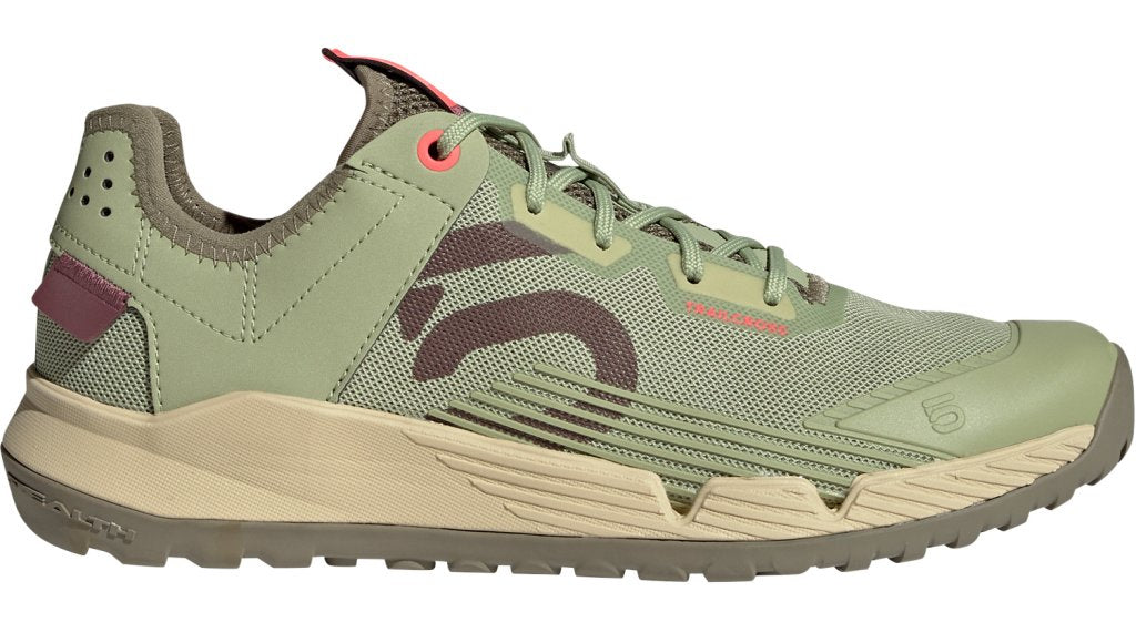 Five Ten Trailcross LT MTB Shoe - Womens - Magic Lime-Quiet Crimson-Orbit Green - 2022 Magic Lime - Quiet Crimson - Orbit Green US 5