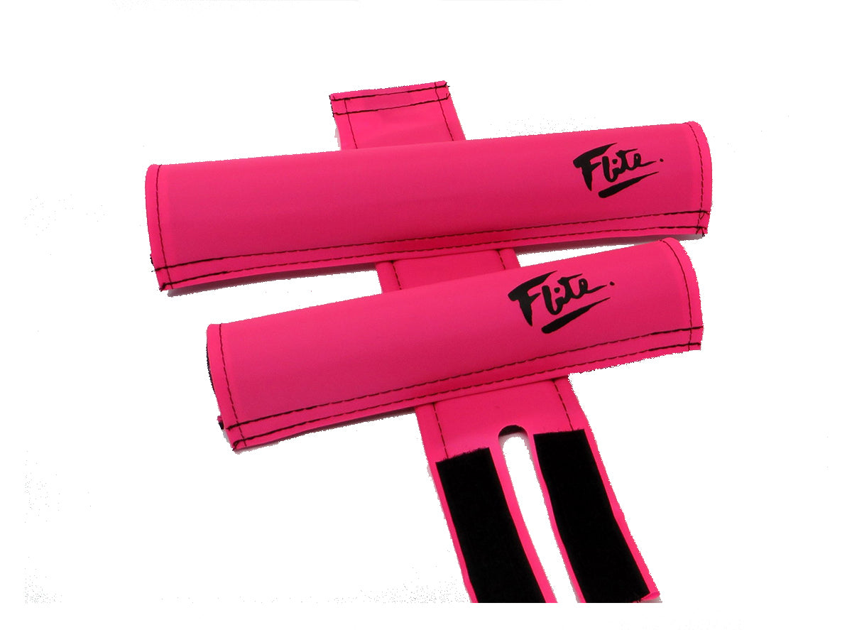 Flite 80's Logo 3 Piece Nylon BMX Padset
