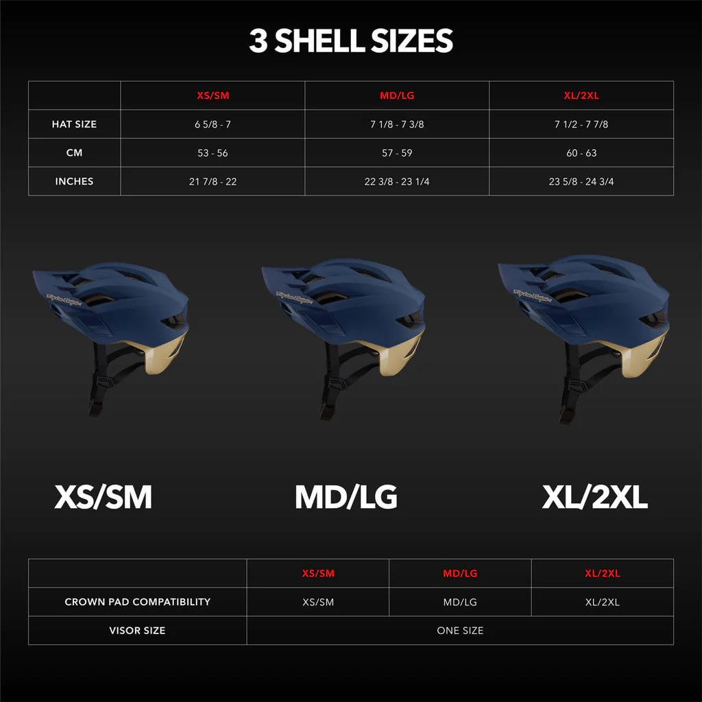 Troy Lee Designs Flowline SE MTB Helmet with MIPS - Radian - Navy-Titanium