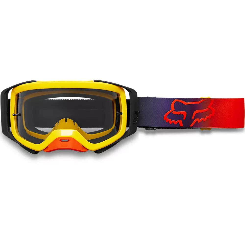Fox Racing Airspace Fgmnt Goggle - Black-Yellow - 2022 Black - Yellow