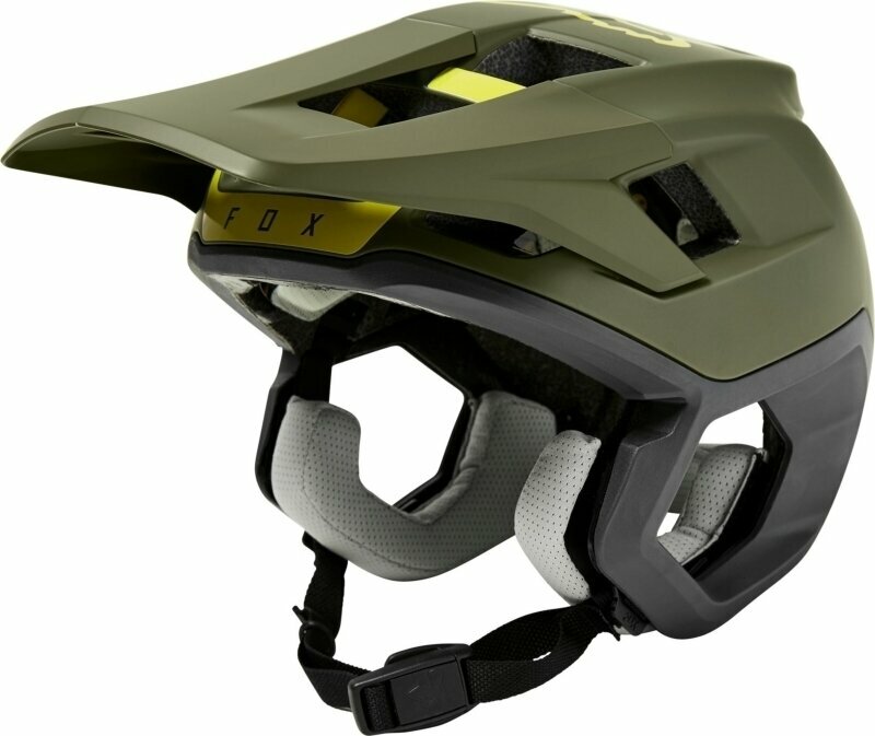 Fox Racing Dropframe Pro MTB Helmet - Olive Green - 2022 Olive Green Small