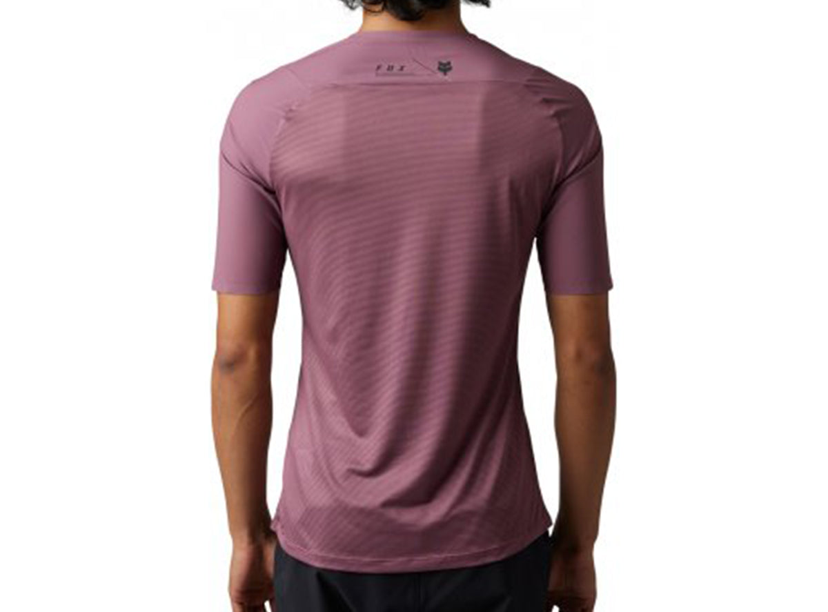 Fox Racing Flexair Ascent Short Sleeve MTB Jersey - Cordovan
