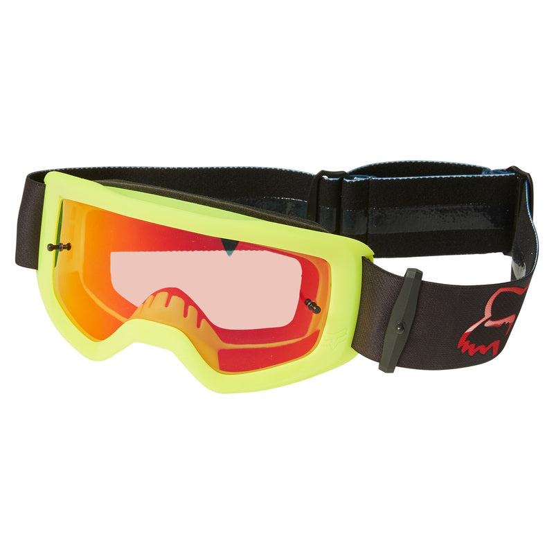 Fox Racing Main Venz Goggle - Spark - Youth - Flo Red - 2022 Flo Red