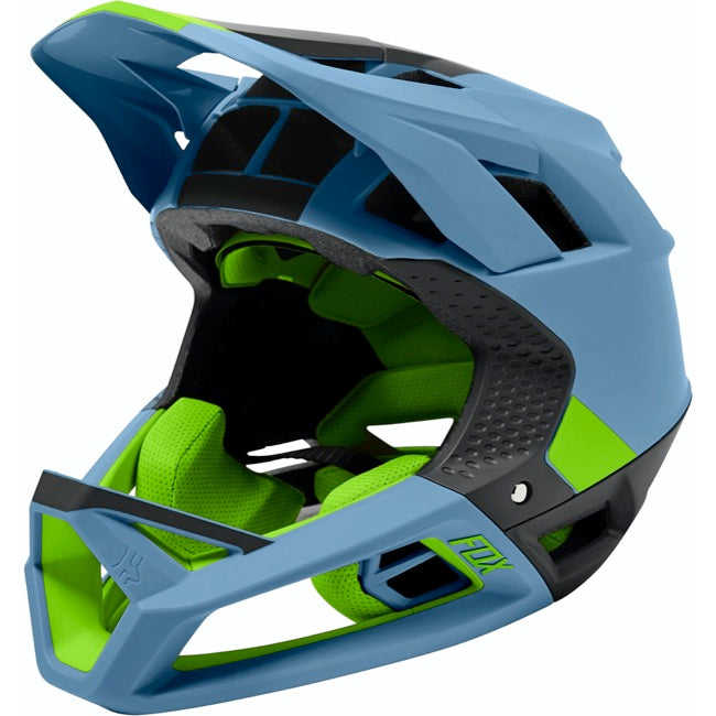 Fox Racing Proframe Blocked Full Face Helmet - Dusty Blue - 2022 Dusty Blue Small