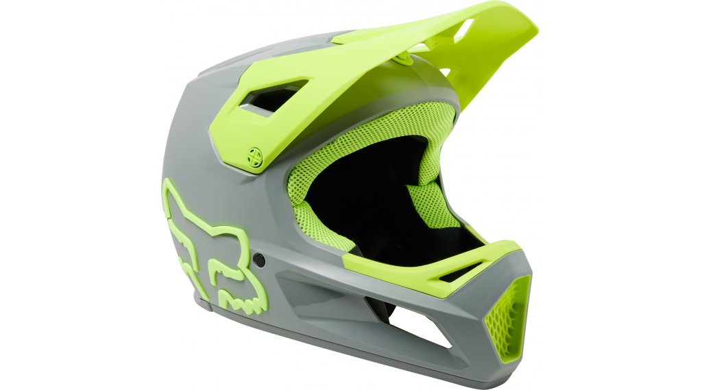 Fox Racing Rampage Full Face Helmet - Ceshyn - Gray - 2022 Gray X-Small